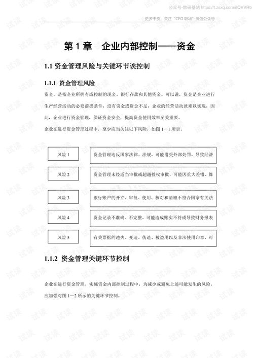 大型集團公司企業(yè)內部控制制度與流程匯編（2020年版）- CFO職場指南
